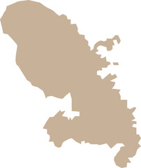 Carte de la Martinique