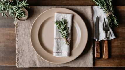 Simple Table Setting