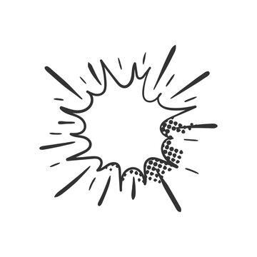 png comic illustration with talking balloon bubble pow bang halftone pattern cartoon style graphic banner shouting surprise retro screaming humor text explosion white communication element set

