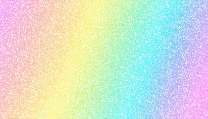 Mesmerizing rainbow glitter background, a vibrant and sparkling digital wallpaper