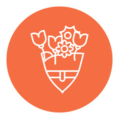 Flower Bouquet Icon