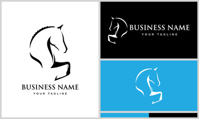 Horse Logo Design Variations. (23)