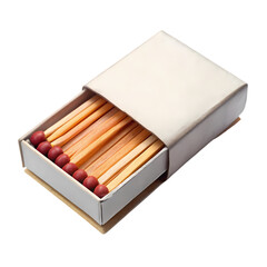Safety Matches: Cardboard Box, Wooden Sticks, Red Tips - Ignition, Fire Starting, Emergency Supplies