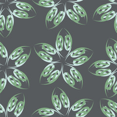 Abstract seamless floral pattern. Spring Trendy flowers print, Plant background, design for fabric, cloth design, covers, wallpapers, print, scrapbooking.
