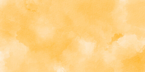 Orange watercolor abstract background texture. A light orange background with watercolor painting. Watercolour vector illustration.