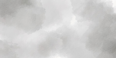 Grey background texture. Watercolor texture background. Watercolour art abstract surface gray. Clouds in the sky.
