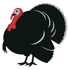 turkey cartoon waving