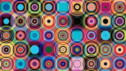 circle motif, circle pattern, symmetrical, circle lines, wall wallpaper, HD