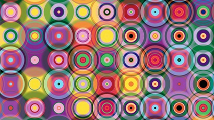 circle motif, circle pattern, symmetrical, circle lines, wall wallpaper, HD