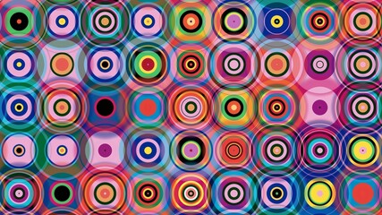 circle motif, circle pattern, symmetrical, circle lines, wall wallpaper, HD