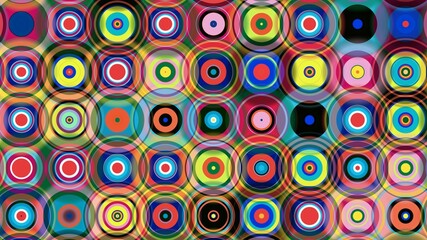 circle motif, circle pattern, symmetrical, circle lines, wall wallpaper, HD