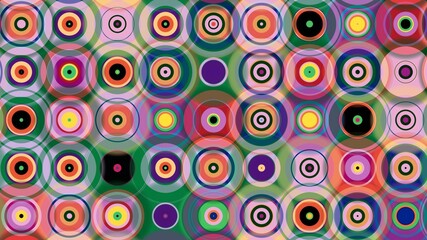 circle motif, circle pattern, symmetrical, circle lines, wall wallpaper, HD