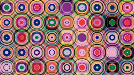 circle motif, circle pattern, symmetrical, circle lines, wall wallpaper, HD