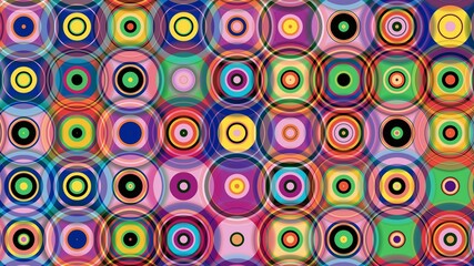 circle motif, circle pattern, symmetrical, circle lines, wall wallpaper, HD