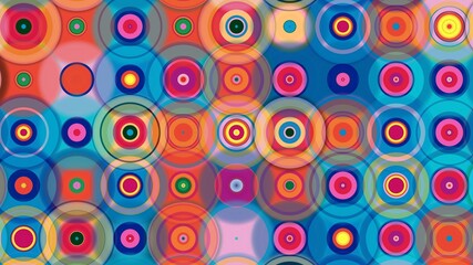 circle motif, circle pattern, symmetrical, circle lines, wall wallpaper, HD