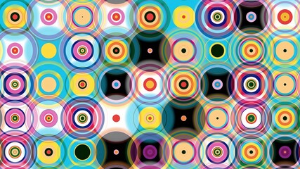 circle motif, circle pattern, symmetrical, circle lines, wall wallpaper, HD