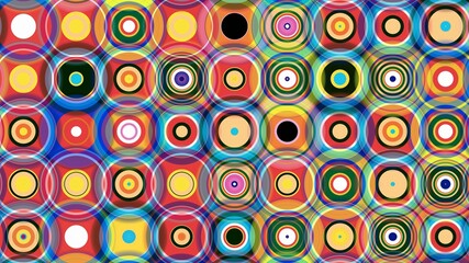 circle motif, circle pattern, symmetrical, circle lines, wall wallpaper, HD