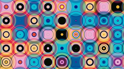 circle motif, circle pattern, symmetrical, circle lines, wall wallpaper, HD