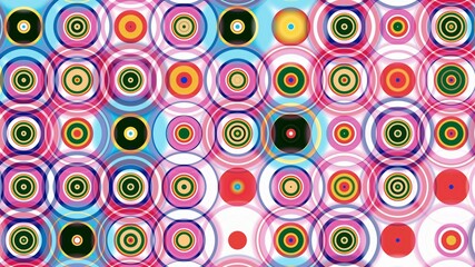 circle motif, circle pattern, symmetrical, circle lines, wall wallpaper, HD