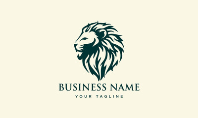 Lion Logo Design Template. (1)