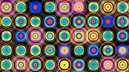 circle motif, circle pattern, symmetrical, circle lines, wall wallpaper, HD