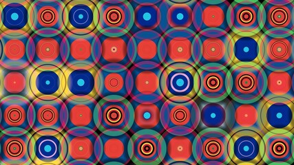 circle motif, circle pattern, symmetrical, circle lines, wall wallpaper, HD