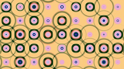 circle motif, circle pattern, symmetrical, circle lines, wall wallpaper, HD