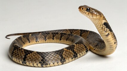 Obraz premium False Water Cobra on studio background