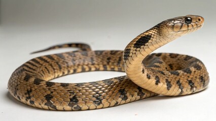 Obraz premium False Water Cobra on studio background