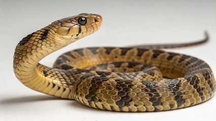 Fototapeta premium False Water Cobra on studio background