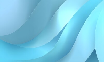 Abstract Blue Wave Background