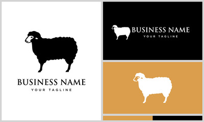 Sheep Logo Design Variations. (1)