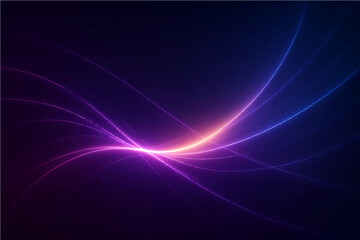  Abstract futuristic background with glowing light effect. Vector illustration.