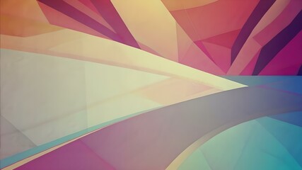 Modern Abstract Geometric Background Design with Colorful Shapes for Digital Art and Graphic Projects