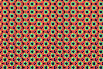 Oriental pattern for textiles, wallpaper, for use in graphics .