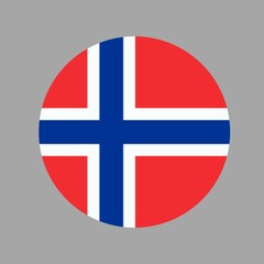 Obraz premium Stamp of norway flag, flag of norway, Norway flag stamp, logo, label, tag, seal 