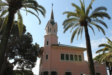 Espagne, Barcelone, le Parc Guell 
