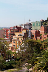 Espagne, Barcelone, le Parc Guell 