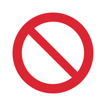 &Iacute;cone PNG de s&iacute;mbolo de proibi&ccedil;&atilde;o &mdash; faixa diagonal vermelha em fundo transparente, contida em um c&iacute;rculo vermelho. S&iacute;mbolo proibitivo.