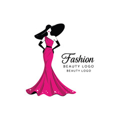 Beauty women fashion design template