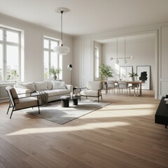 luxury interior of a modern building