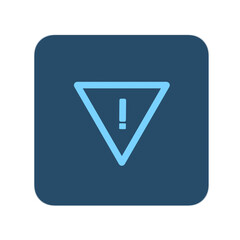 Icons like these are commonly used in user interfaces (UI) to indicate warnings, system alerts, or important information that the user needs to pay attention to.