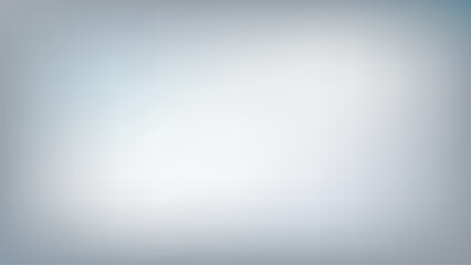 Gradient White Vector Background with Modern Bright Soft Blur and Minimal Blank Grey Style.