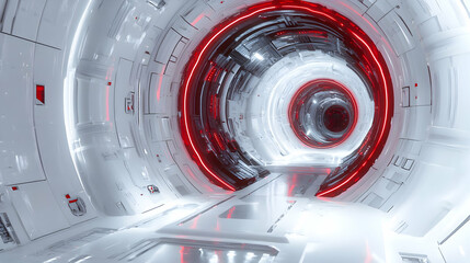 Close-up shots of an airplane and a red car highlight the intricate industrial design and futuristic concept of modern machine technology