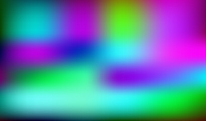 Vibrant gradient background with blurred rainbow hues