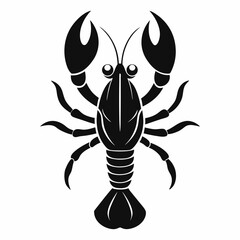 vector illustration of a crab
