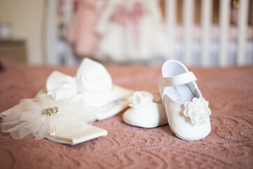 baby clothes hanging family celebration