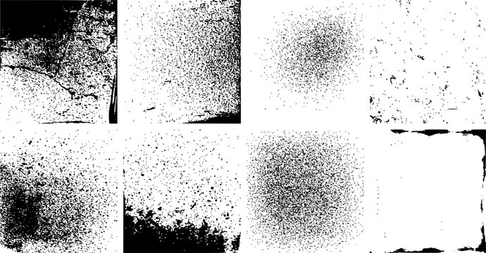 Vintage grunge paper texture. Old worn overlay distressed background. Torn and crumpled pattern for poster or vinyl album cover. Vector illustration of rough, dirty, grainy design