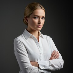 portrait of a young business woman