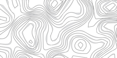 Topographic map background geographic line map with elevation assignments. Modern design with White background with topographic wavy pattern design.